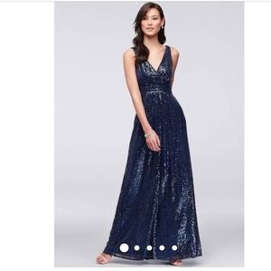 David’s Bridal Bridesmaid Dress